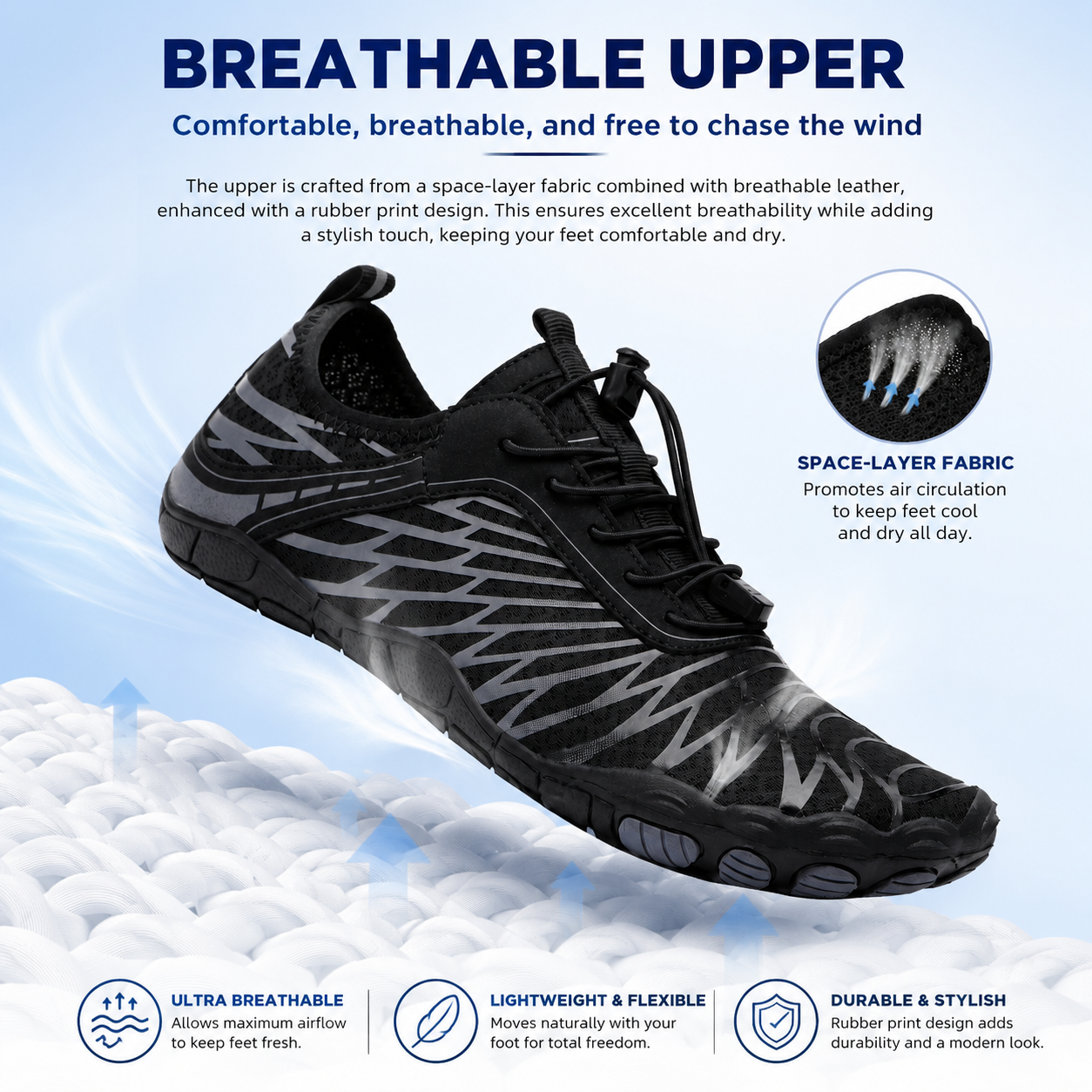 Ambley - Healthy & Non-slip Barefoot Shoes