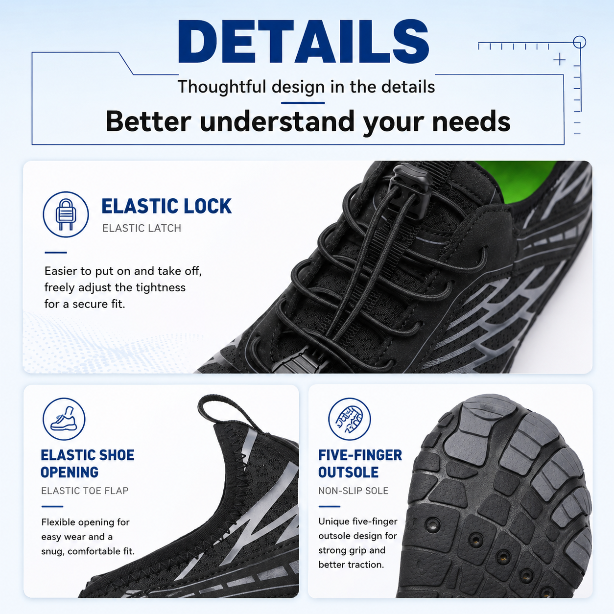 Ambley - Healthy & Non-slip Barefoot Shoes