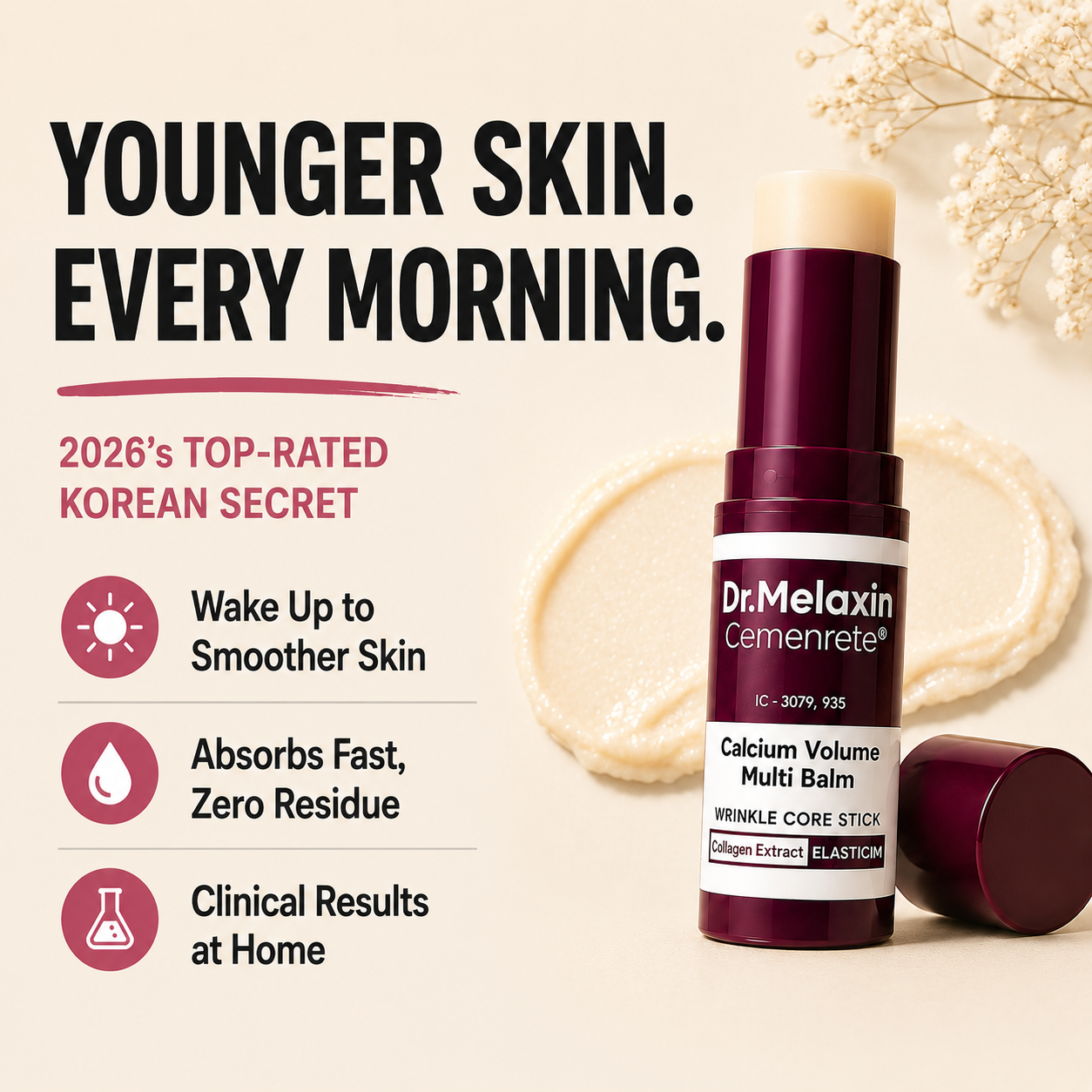 Dr.Melaxin Cemenrete Calcium Multi Balm Stick
