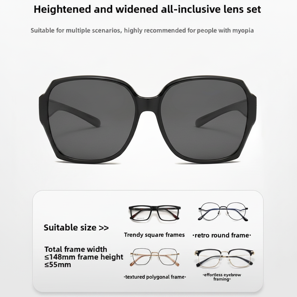 Heightened and widened all-inclusive lens set – v1