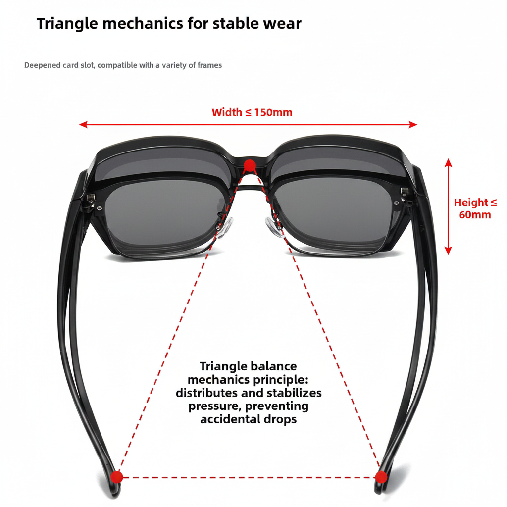 Triangle mechanics for stable wear